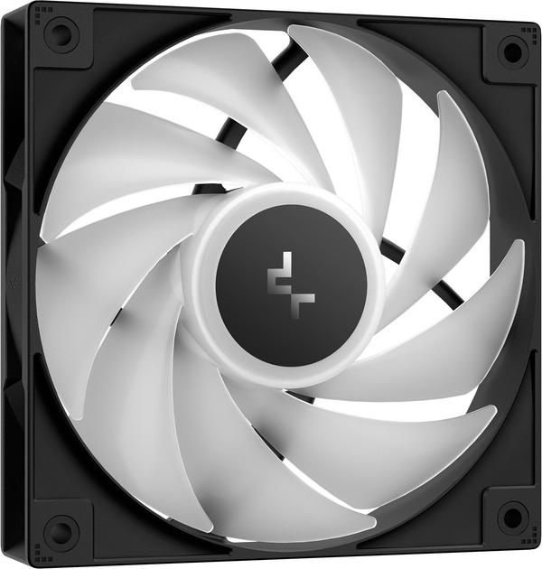 Chłodzenie Deepcool AG400 ARGB V2 Black (R-AG400-BKAMMN-GJD) - obraz 7