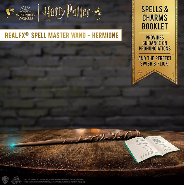 Różdżka magiczna Wow! Stuff Wizarding World Real FX Harry Potter Hermiona 41 cm (5055394025202) - obraz 5