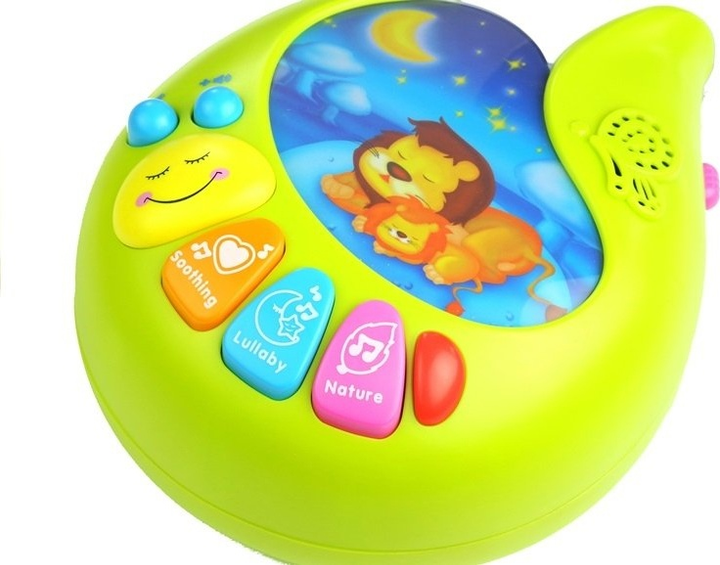 Karuzela z grzechotkami dla maluszka LEAN Toys Pozytywka 3599 (5902808157083) - obraz 7