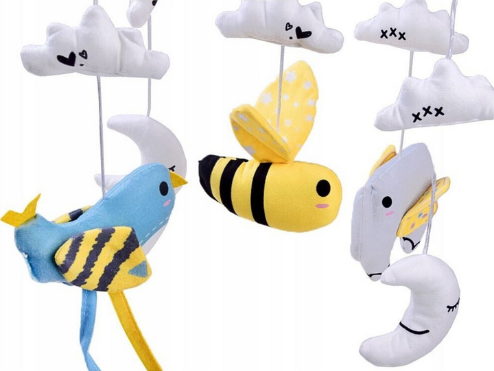 Karuzela do łóżeczka LEAN Toys Pozytywka 15955 (5905679075012) - obraz 6