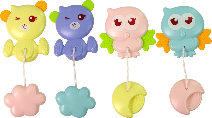 Karuzela do łóżeczka LEAN Toys Niebieska 20464 (5905991027515) - obraz 6