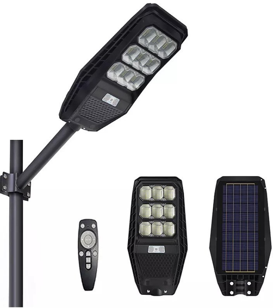Lampa solarna z czujnikiem ruchu Volt Polska Pioneer 120W (5PVXP12010) - obraz 2