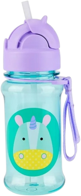 Butelka na wodę Skip Hop ZOO Tritan Renew Jednorożec 355 ml (197233121739) - obraz 1