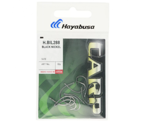 Гачок Hayabusa Н.BIL 288 №4 Чорний - Фото 2 Гачок Hayabusa Н.BIL 288 №4 Чорний - зображення 2
