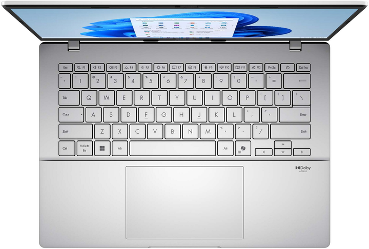 Laptop ASUS VivoBook S 14 S3407VA-LY031W Cool Silver (90NB1681-M00200) - obraz 5