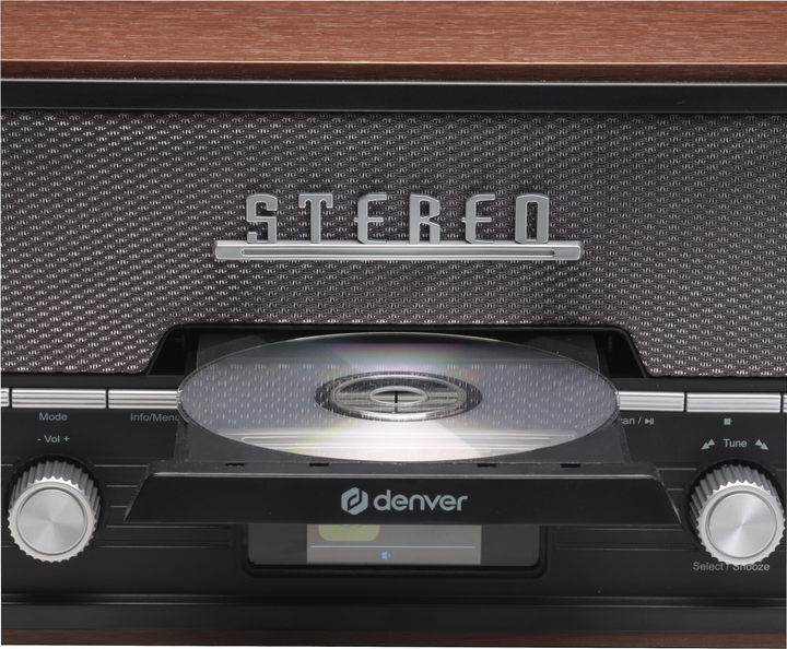 Odbiornik radiowy Denver MDA-525DW Dark Wood (5706751073472) - obraz 4
