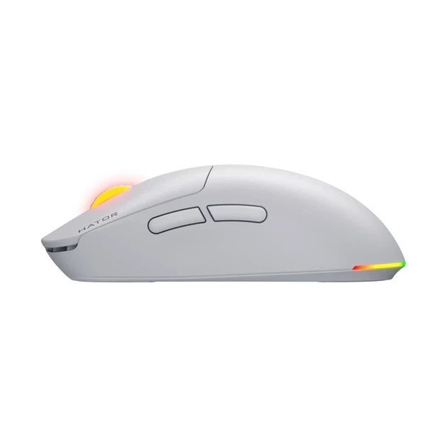 Миша HATOR Quasar 3 Wireless White (HTM731) - Фото 4 Миша HATOR Quasar 3 Wireless White (HTM731) - изображение 4