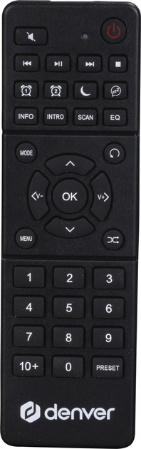 Odbiornik radiowy Denver MDA-525LW Ligth Wood (5706751073496) - obraz 6
