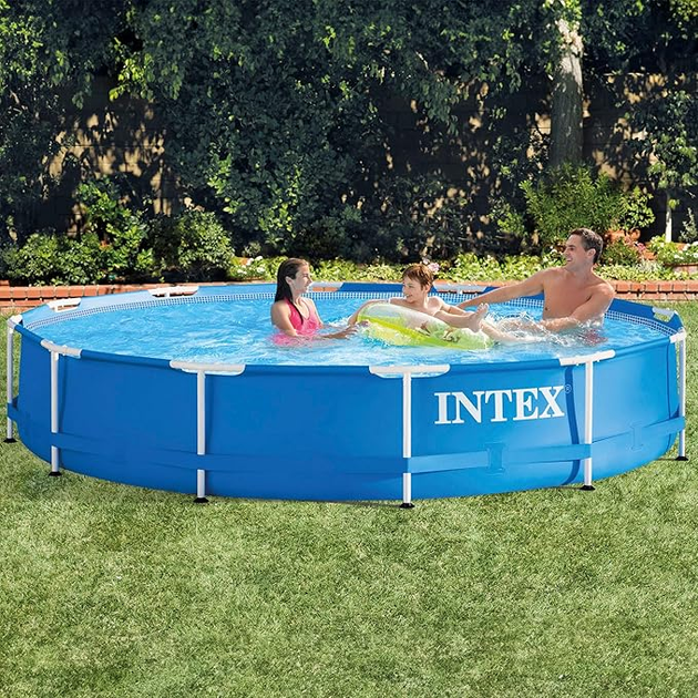 Basen stelażowy Intex 28212 z pompą filtrującą 6.503 l 366 x 76 cm (6941057400662) - obraz 2