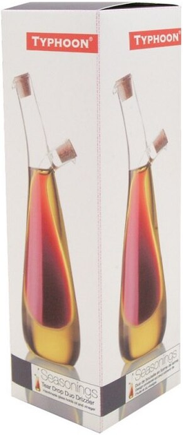 Butelka do oliwy i octu Typhoon Seasoning podwójna 250 ml + 100 ml (5027899009803) - obraz 3