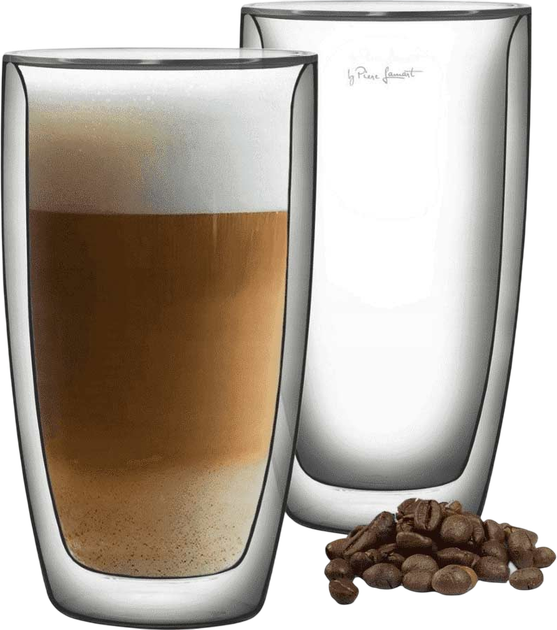 Zestaw szklanek Lamart Vaso Latte 380 ml 2 szt (ZES8590669225675) - obraz 3