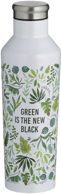 Butelka termiczna Typhoon Green New Black stalowa 500 ml (5010853264707) - obraz 1