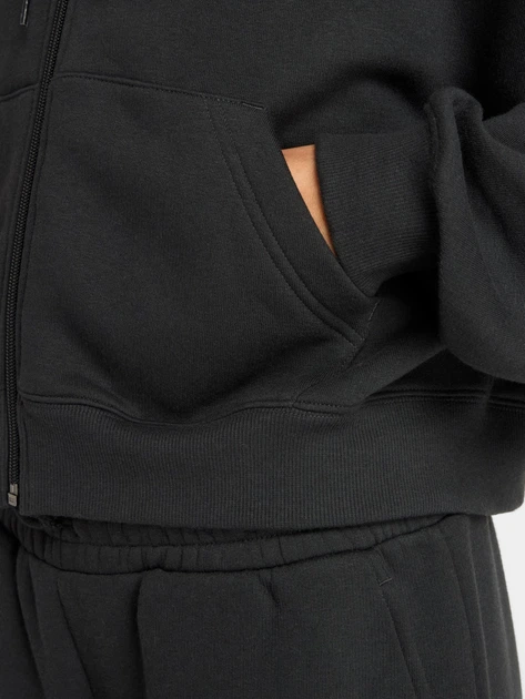 Толстовка на молнии женская New Balance Linear Full Zip WJ53509BK S Черная (198686045320) - изображение 6