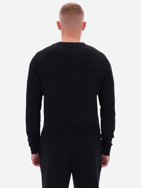 Лонгслів чоловічий Reebok Enzo Small Logo Crew 100240835 S Чорний (1200175432555) - зображення 2