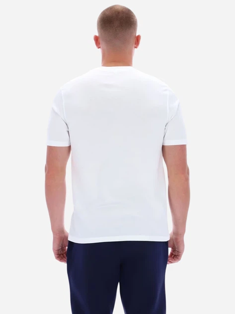 Футболка бавовняна довга чоловіча Reebok Bruno Big Logo Crew Neck Ss 100240889 XL Біла (1200175459521) - зображення 2