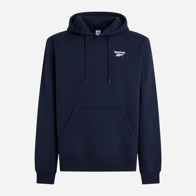 Худі чоловіче Reebok Noah Small Logo Hoody 100240568 2XL Темно-синє (1200175334316) - зображення 1