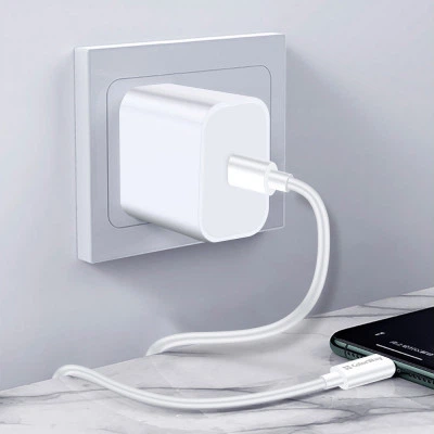 Дата кабель USB-C to USB-C 2.0m 3A 65W white ColorWay - изображение 8