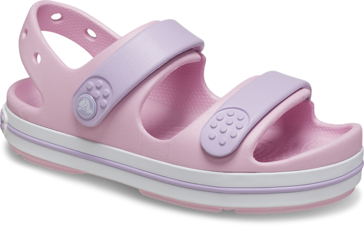 Дитячі сандалії CROCS CROCBAND CRUISER SANDAL T KIDS 24 Світло-рожевий 209424 - зображення 9