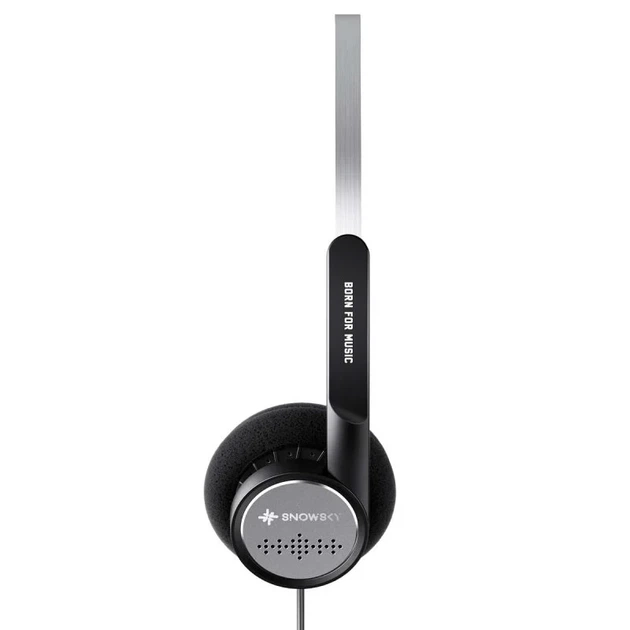 Навушники накладні провідні FiiO Snowsky Wind Black з мікрофоном - зображення 3
