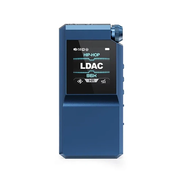 ЦАП із підсилювачем для навушників Bluetooth FiiO BTR17 Blue - зображення 2