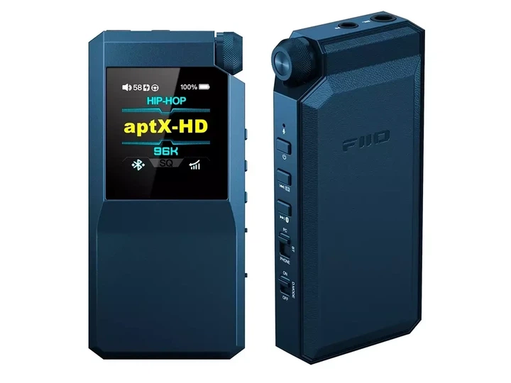 ЦАП із підсилювачем для навушників Bluetooth FiiO BTR17 Blue - зображення 3