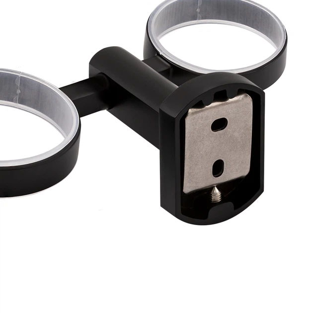 Стакан с держателем Qtap Liberty настенный двойной QTLIBBLM1155 Black - изображение 3