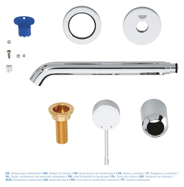 Змішувач для раковини прихованого монтажу Grohe Essence New (19967001) - изображение 3