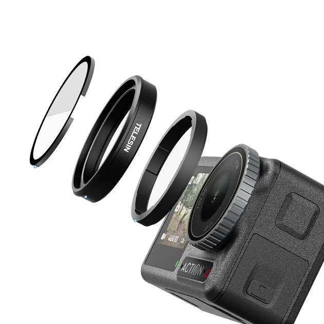Фільтр DJI Action 5/4/3 ультрафіолетовий UV Telesin S5-FLT-04 - Фото 2 Фільтр DJI Action 5/4/3 ультрафіолетовий UV Telesin S5-FLT-04 - зображення 2