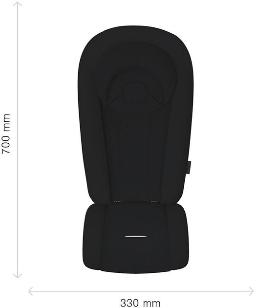 Wkładka wypełniająca do wózka Cybex Newborn Nest Black (4063846311903) - obraz 2