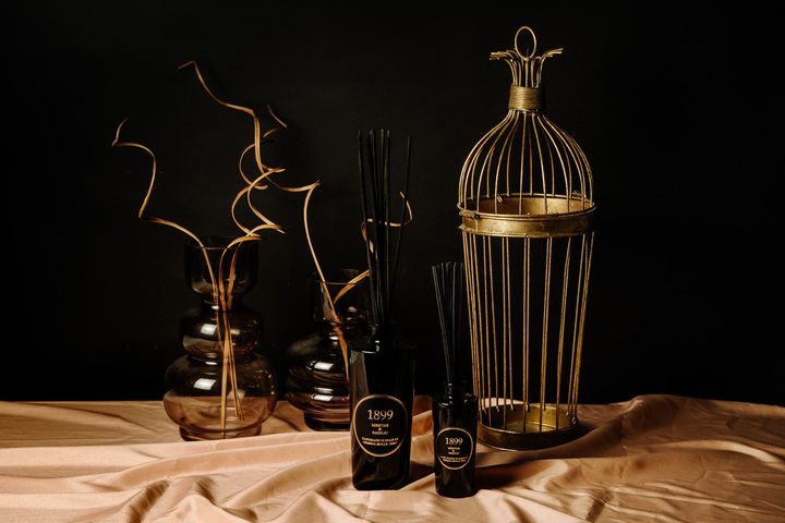 Аромадифузор Cereria Molla Gold Edition Premium Reed Menthe & Basilic 100 мл (8424405077801) - зображення 5
