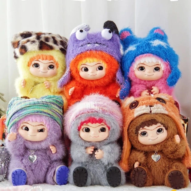 Wakuku Официальная игрушка, фигурка Fuzzy Trendy Fun Party