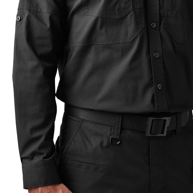 Рубашка тактическая 5.11 Tactical ABR Pro Long Sleeve Shirt Tall L/Tall Black - изображение 5