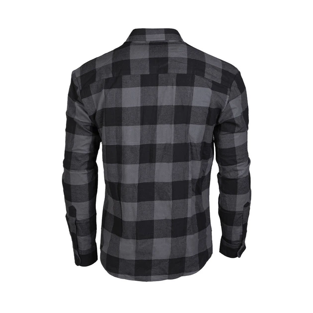 Рубашка фланелевая Sturm Mil-Tec Flannel Shirt Light L Black/Titan Gray - изображение 2