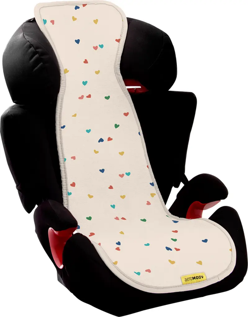 Вставка для автокрісла AeroMoov Confetti Hearts 15-36 кг Limited (5413421821287) - зображення 4