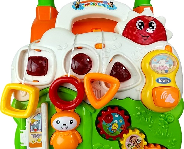 Дитячий штовхач LEAN Toys з піаніно 6668 (5905884453834) - зображення 6