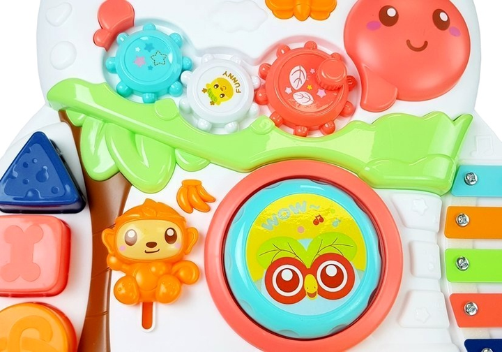 Дитячий штовхач LEAN Toys з інтерактивним мікрофоном 6890 (5905884453872) - зображення 5