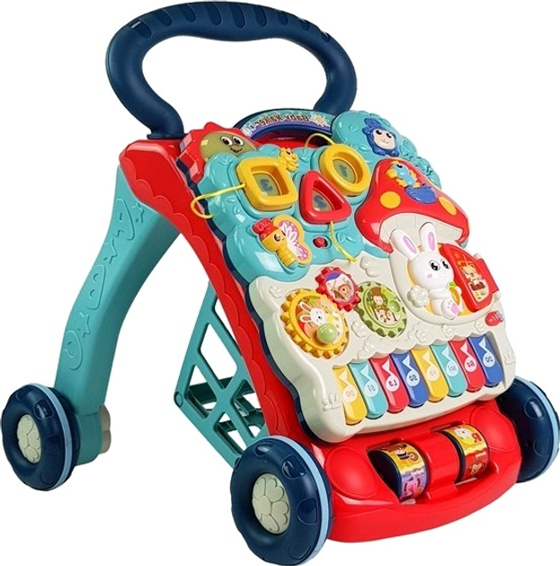 Ходунки-толкатель LEAN Toys Тварини 8474 (5903802458633) - зображення 4