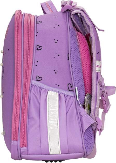 Рюкзак Class SchoolCase Mini Cool Kitten 2 отделения 35х27х16 см Фиолетовый (8591662025019) - изображение 2