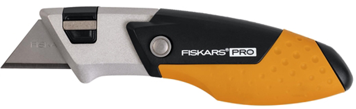 Kompaktowy, składany nóż uniwersalny Fiskars Pro CarbonMax (1062939) - obraz 2