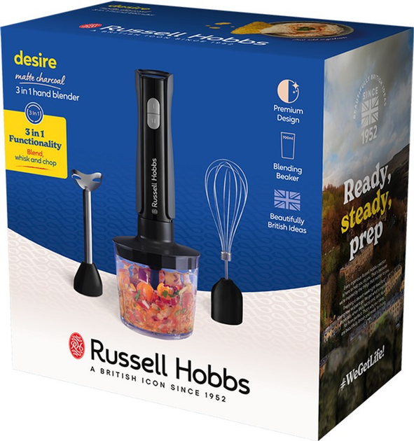 Blender Russell Hobbs Desire Matte Charcoal 3-w-1 27141-56  - obraz 8