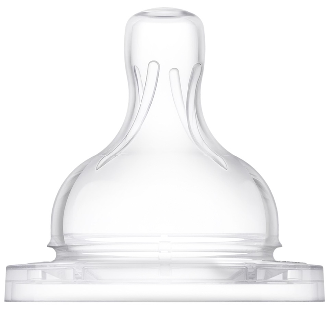 Smoczek do butelki Philips AVENT Anti-colic Flow 2 1m+ 2 szt SCY762/02 (8710103996811) - obraz 3