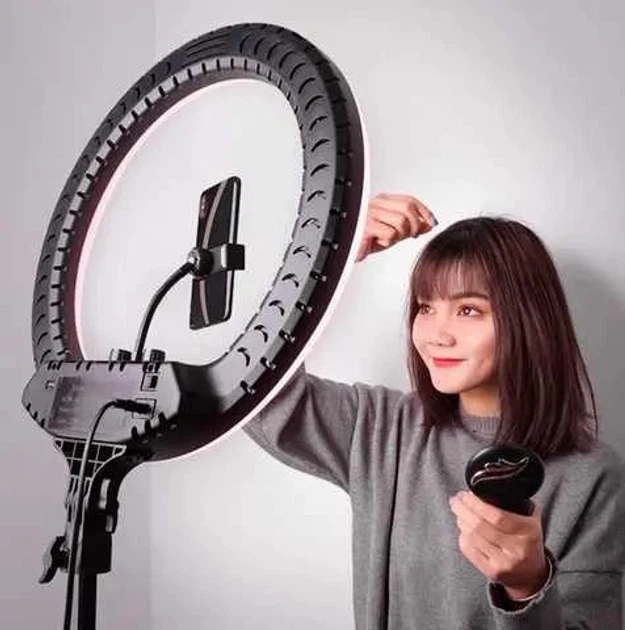 Кольцевая LED лампа RL-18, 45см, пульт в комплекте - изображение 3