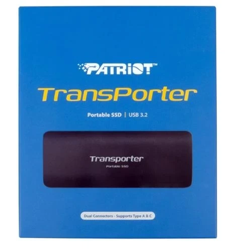 Зовнішній накопичувач SSD, 512Gb, Patriot Transporter, Black (PTP512GPEC) - зображення 3