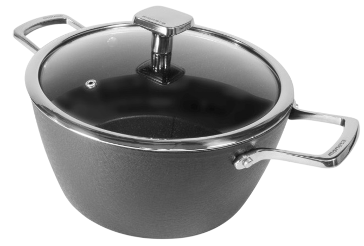 Каструля Moneta Armonia з кришкою 24 см (8003703173547) - зображення 1