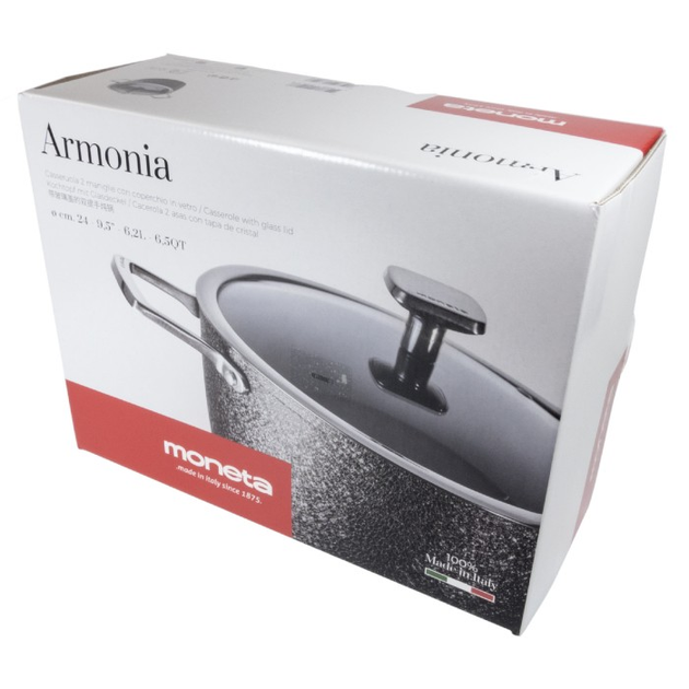 Каструля Moneta Armonia з кришкою 24 см (8003703173547) - зображення 8