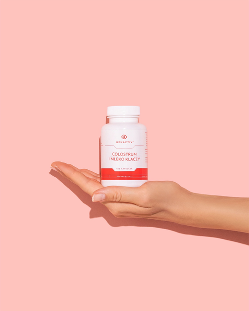 Харчова добавка Genactiv Colostrum і кінське молоко 180 капсул (5907546536107) - зображення 3