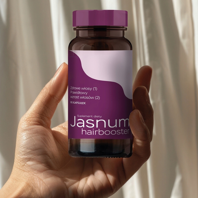 Харчова добавка USP Zdrowie Jasnum Hairbooster 90 капсул (5904569254209) - зображення 3