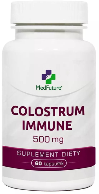 Харчова добавка MedFuture Colostrum immune IG 40 500 мг 60 капсул (5907589312034) - зображення 1
