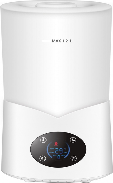 Nawilżacz powietrza Volt Polska BREEZE COMFORT 1.2 l (5904100450343) - obraz 1