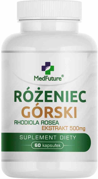 Suplement diety MedFuture Różeniec Górski 500 mg 60 kapsułek (5905669222785) - obraz 1